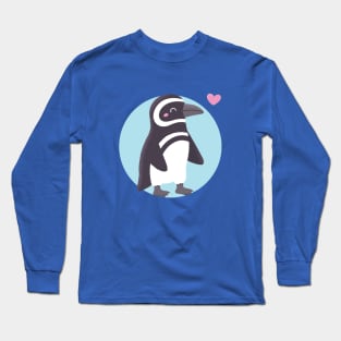 Cute Penguin Of Matching Pair Long Sleeve T-Shirt